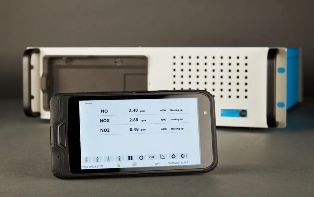 Quasar with Removable screen in front of analyser