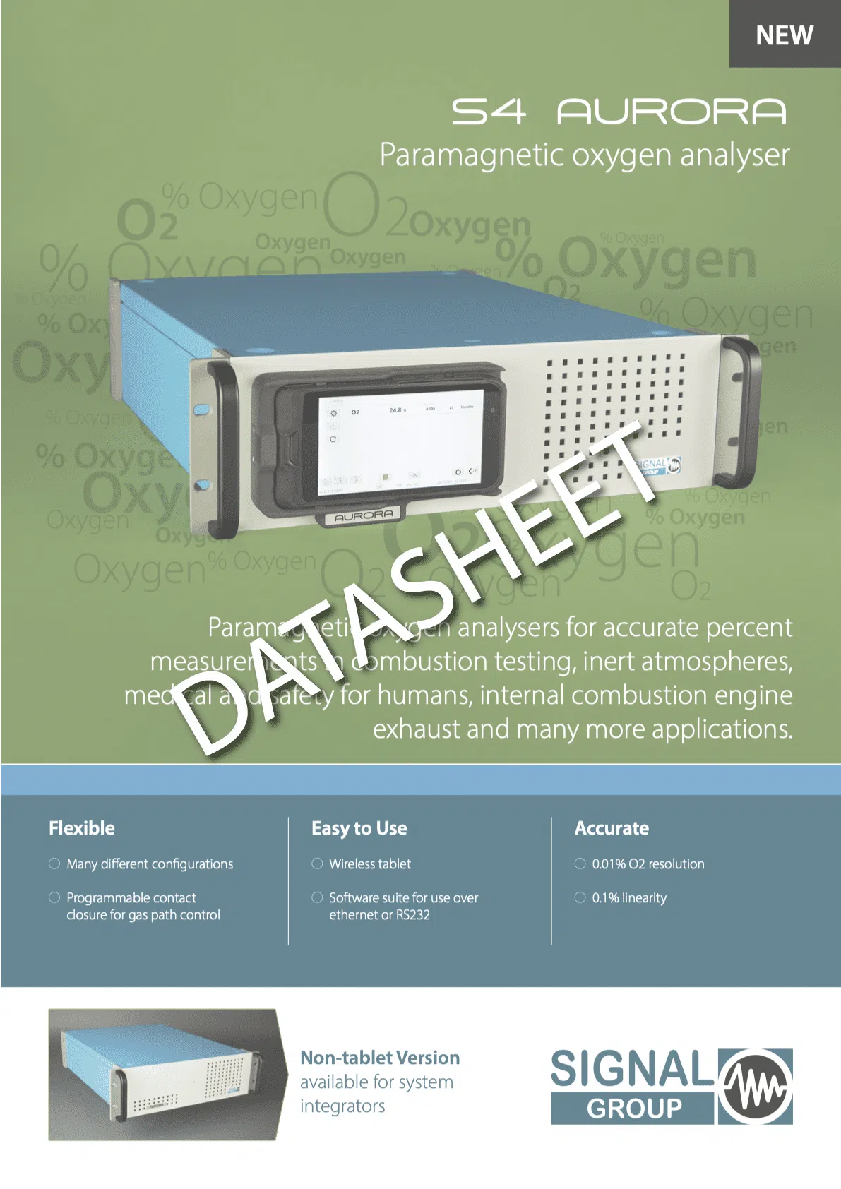 aurora datasheet front cover