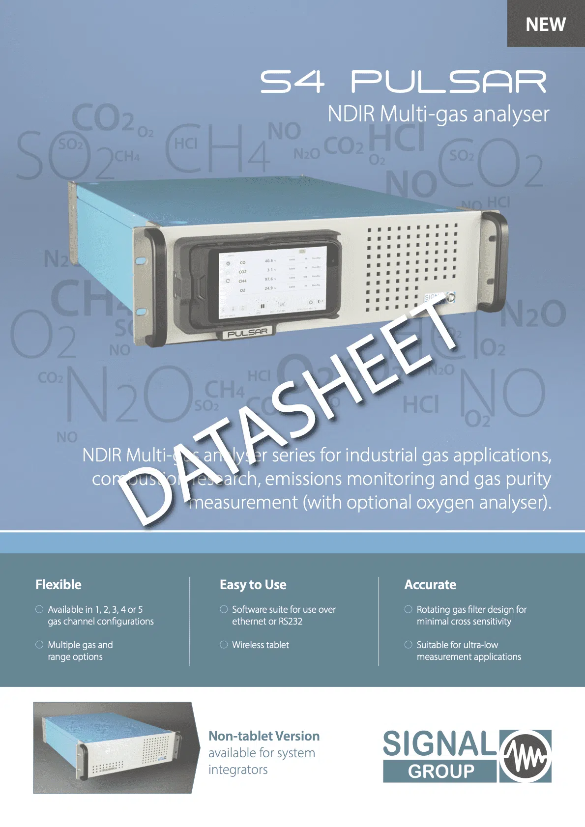 pulsar datasheet front cover